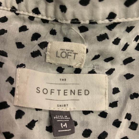 Loft Soft Polka Dot Blouse - Picture 3 of 3